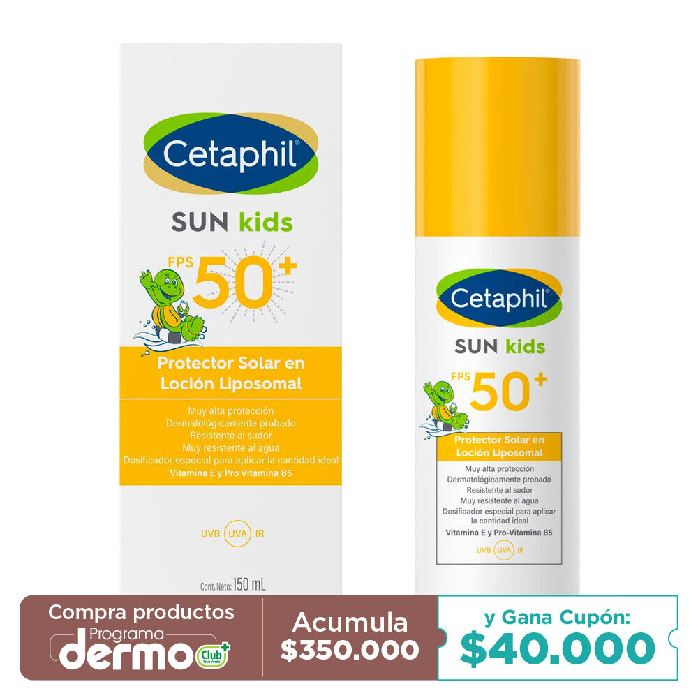 Cetaphil-Protector-solar-Kids-FPS-50+-Loci&oacute;n-Frasco-X-150mL-Muy-Alta-Protecci&oacute;n-imagen-2