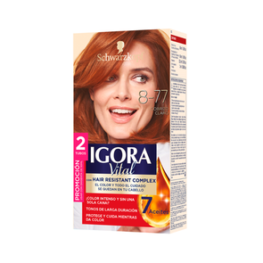 Promo-Tinte-Igora-Vital-8-77-Caja-por-2Tubo-por-50Ml-Cobrizo-Claro-imagen