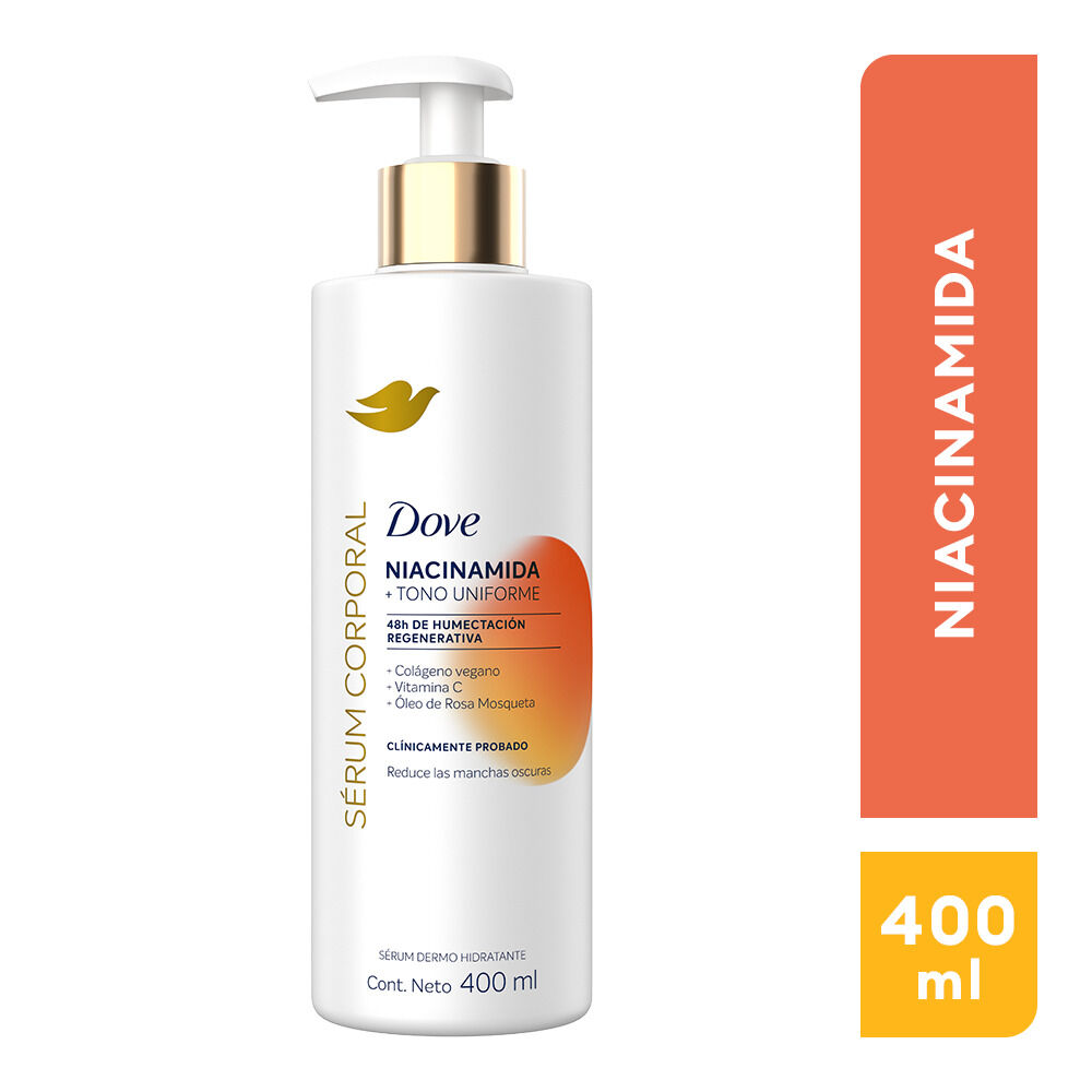Serum Corporal Dove Niacinamida +Tono Uniforme Frasco por 400Ml