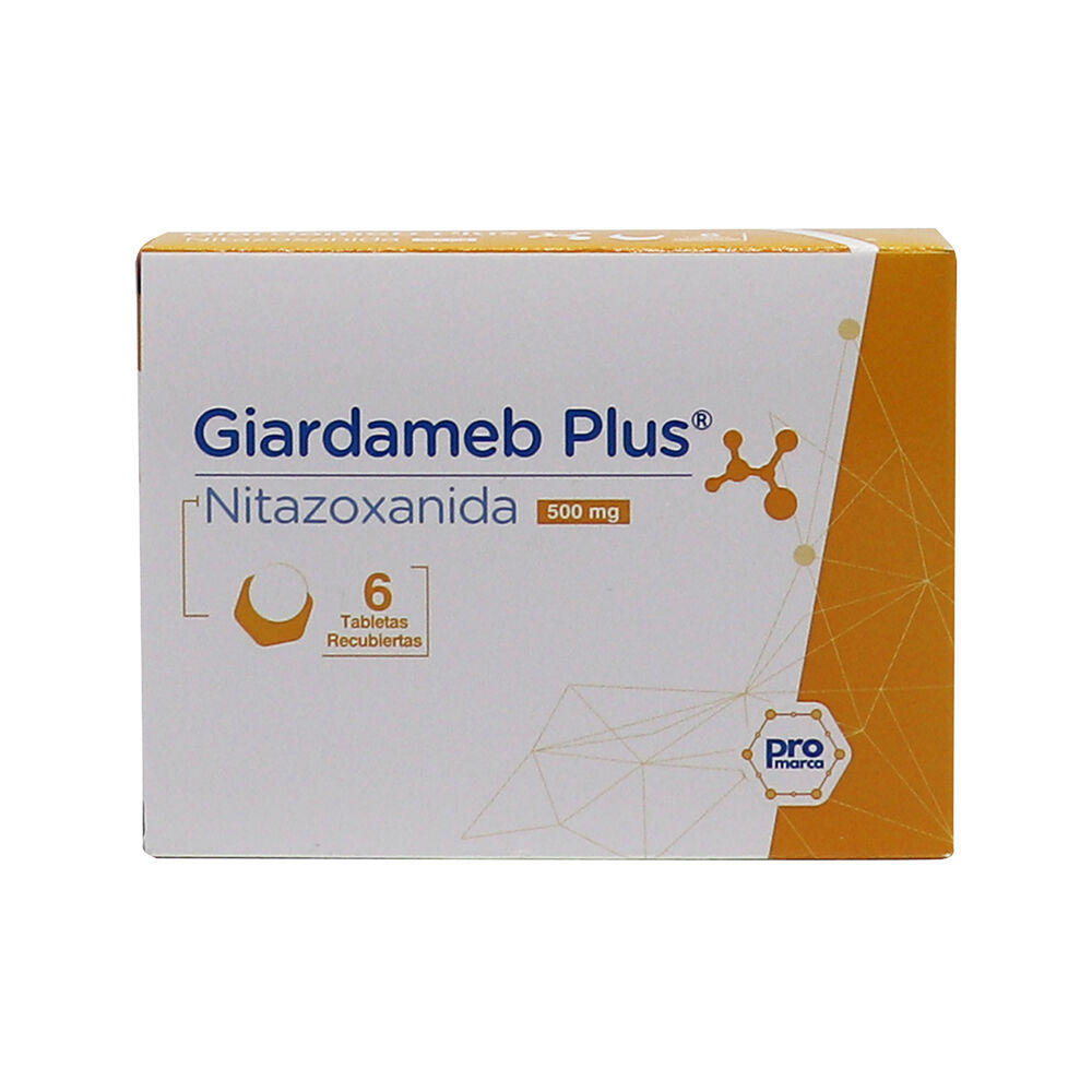 Giardameb-Plus-500Mg-Tabletas-Recubiertas-Caja-X-6-imagen
