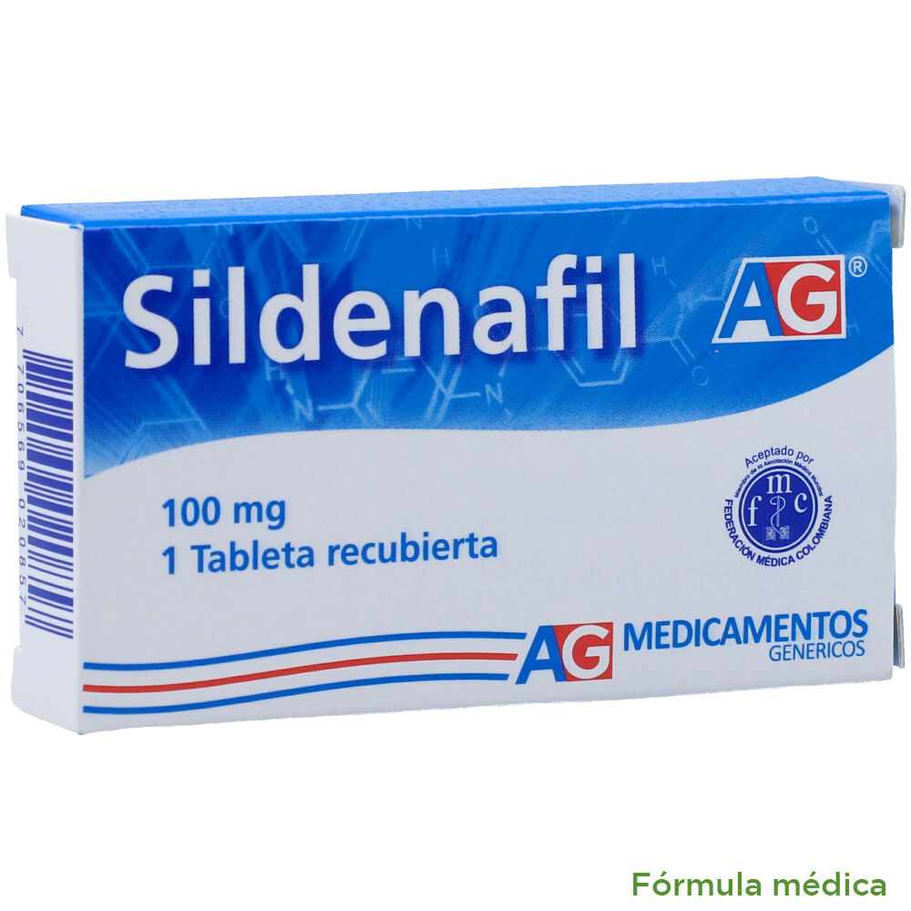 SILDENAFIL Tableta Recubierta 100 mg CAJA X 1