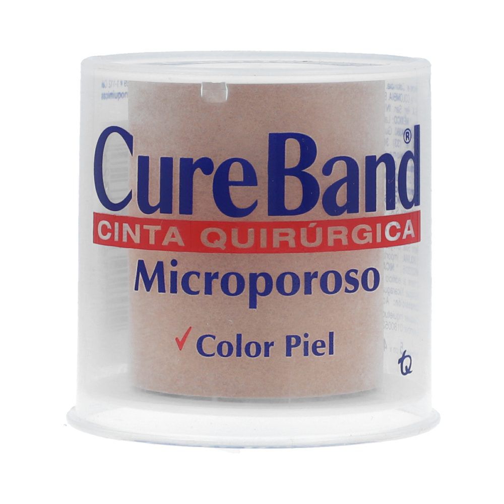 Microporoso Rol X 4.50Mts Cureband (2 Pulg X 5Yds) Piel