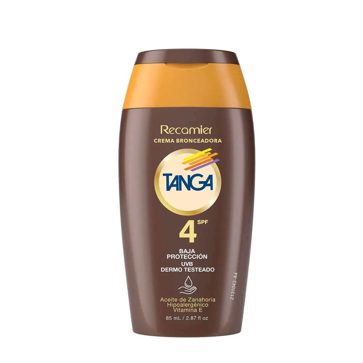 Crema Bronceadora Tanga 4Spf Baja Proteccion Uvb Frasco X 85Ml