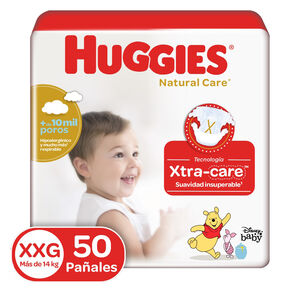 Pañal-Huggies-Natural-Care-Xtra-Care-Xxg-Paquete-X-50-imagen