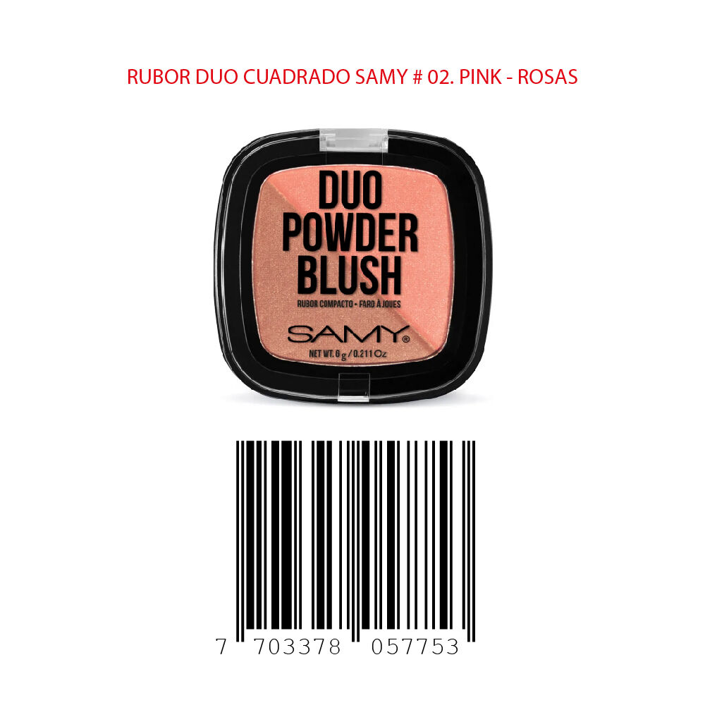 Rubor-Duo-Compacto-Cuadrado-Samy-Caja-por-6Gr-N.-02-Rosas-imagen-3