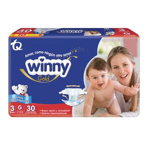 Pañal-Winny-Gold-Ultra-Absorbentes-Etapa-3|G-Paquete-X-30-imagen
