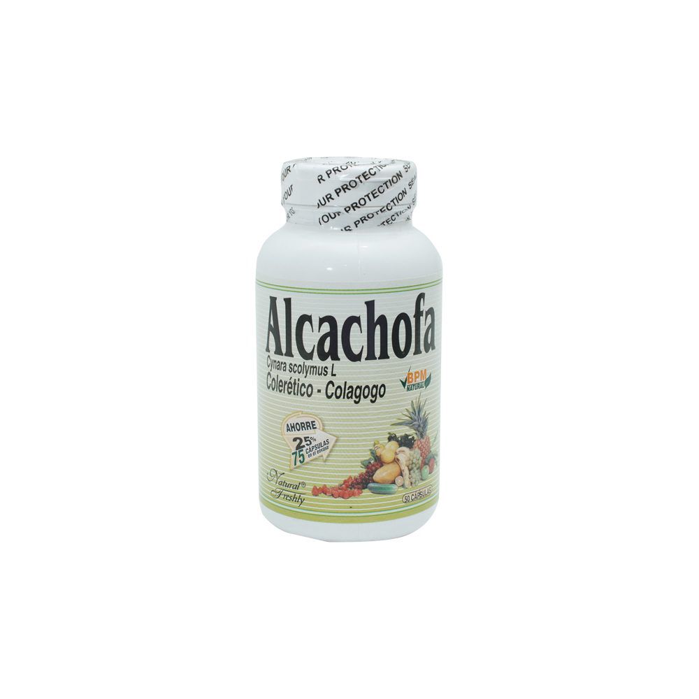Alcachofa-500Mg-Natural-FreshlyFrasco-X-75-Cápsulas-por-el-precio-de-50-Ahorre-25%-imagen