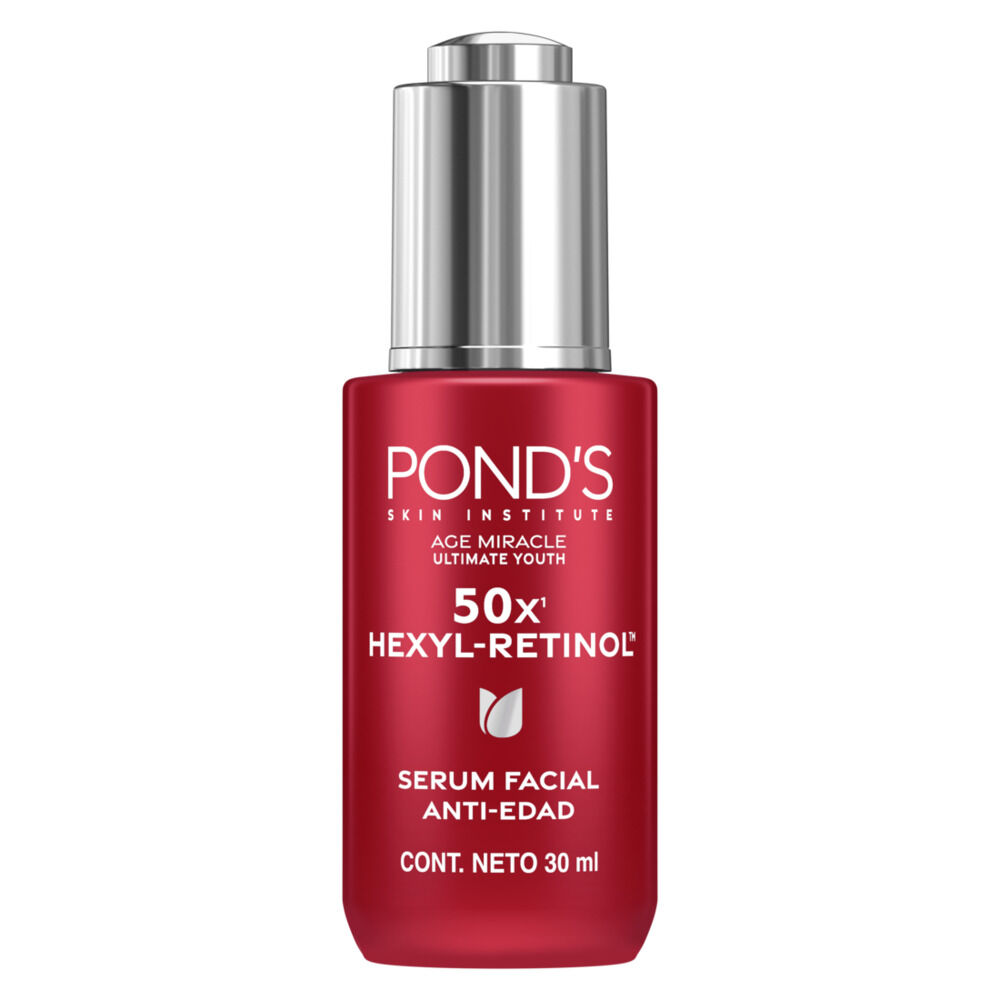Serum Facial Ponds Age Miracle Hexyl Retinol Antiedad Frasco X 30Ml