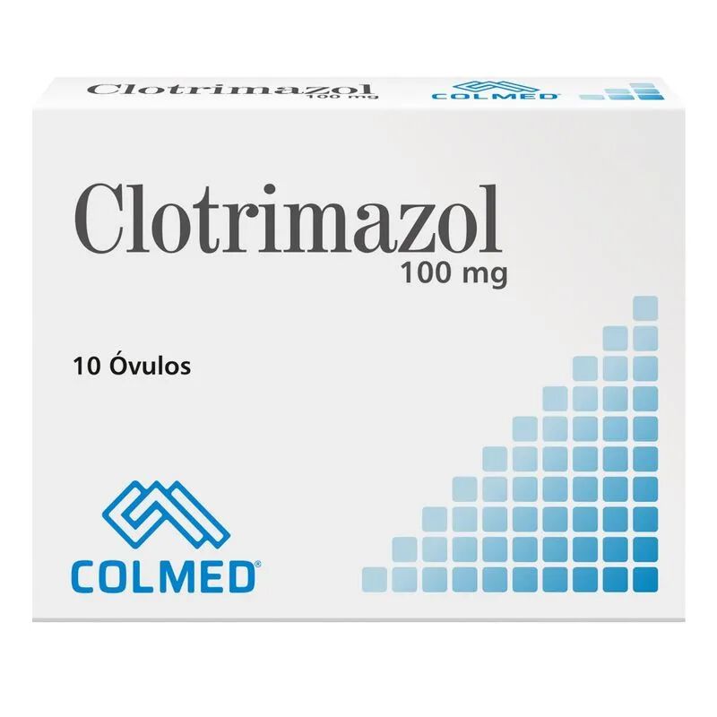 Clotrimazol 100Mg Ovulos Caja X 10 Colmed
