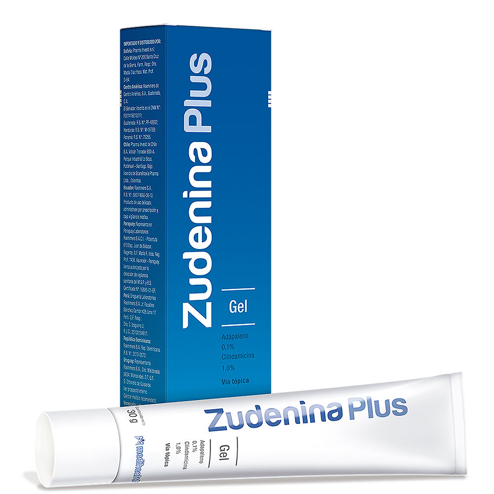 Zudenina Plus 0.1%+1% Gel Tubo X 30 Gr