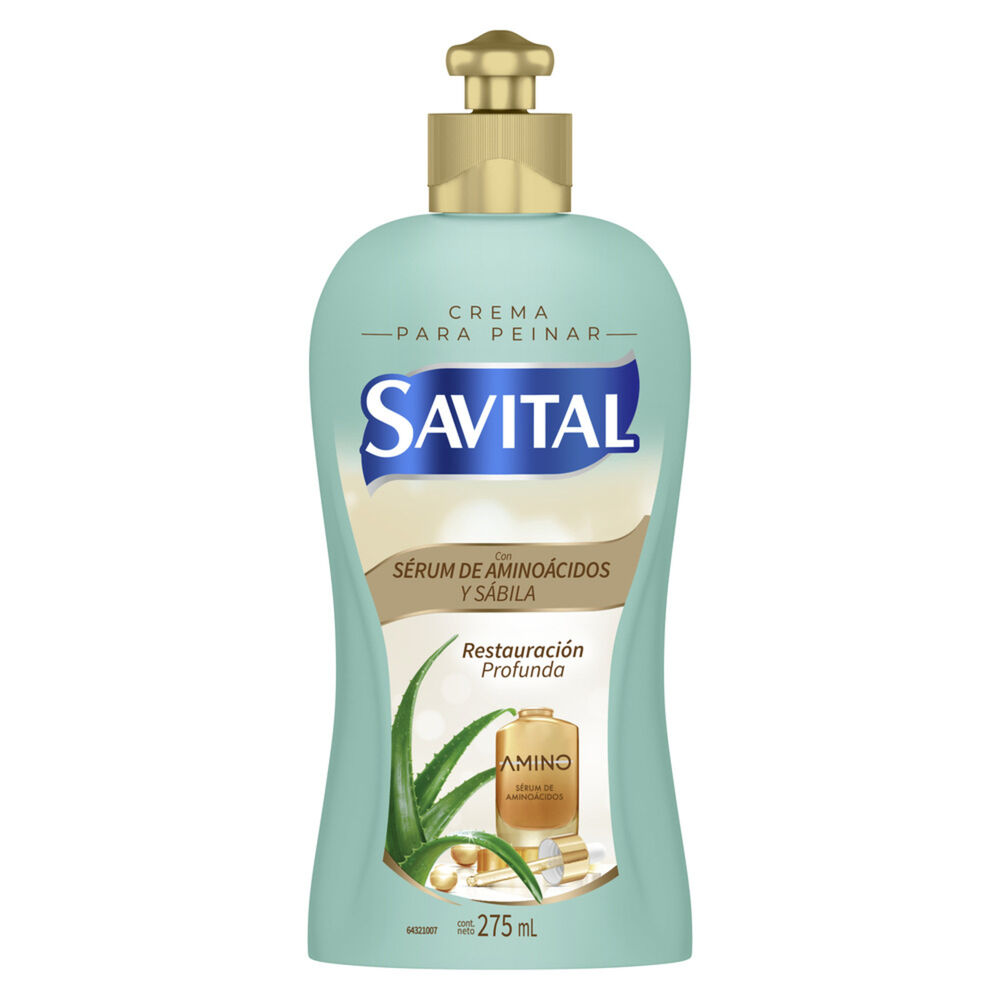Crema-Para-Peinar-Savital-Restauracion-Profunda-Frasco-X-275Ml-imagen-1