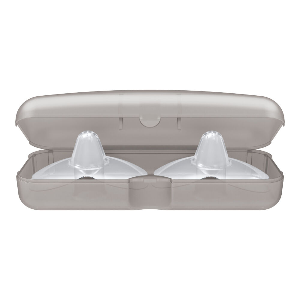 Protectores-De-Pezon-Dr-Brown-S-Size-2-Con-Estuche-Esterilizador-Paquete-X-2-imagen-2