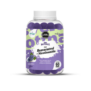 Gomas-Masticables-Natural-Milab-Resveratrol+Nicotinamida-Frasco-por-60-imagen