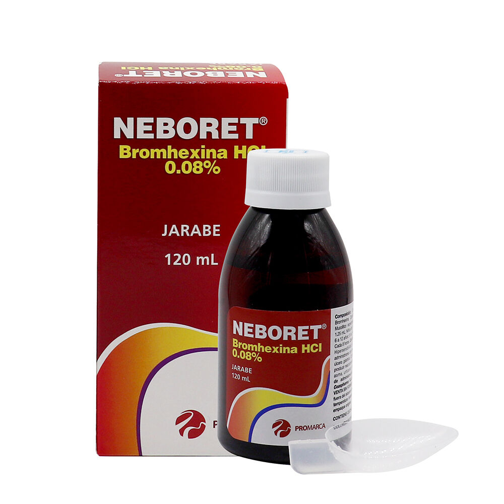 Neboret 4Mg/5Ml(0.08%) Jarabe Frasco X 120 Ml