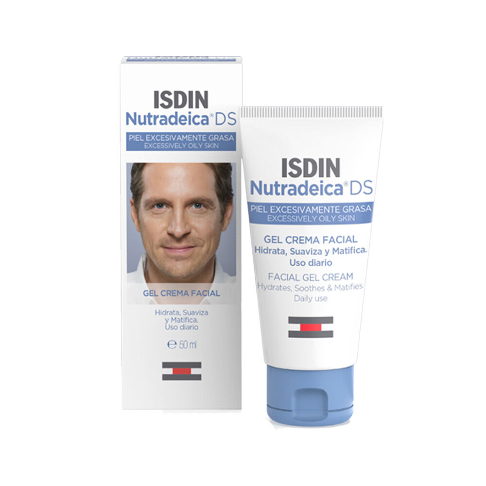 Isdin-Ds-Gel-Crema-Facial-Tubo-X-50Ml-Piel-Excesivamente-Grasa-imagen