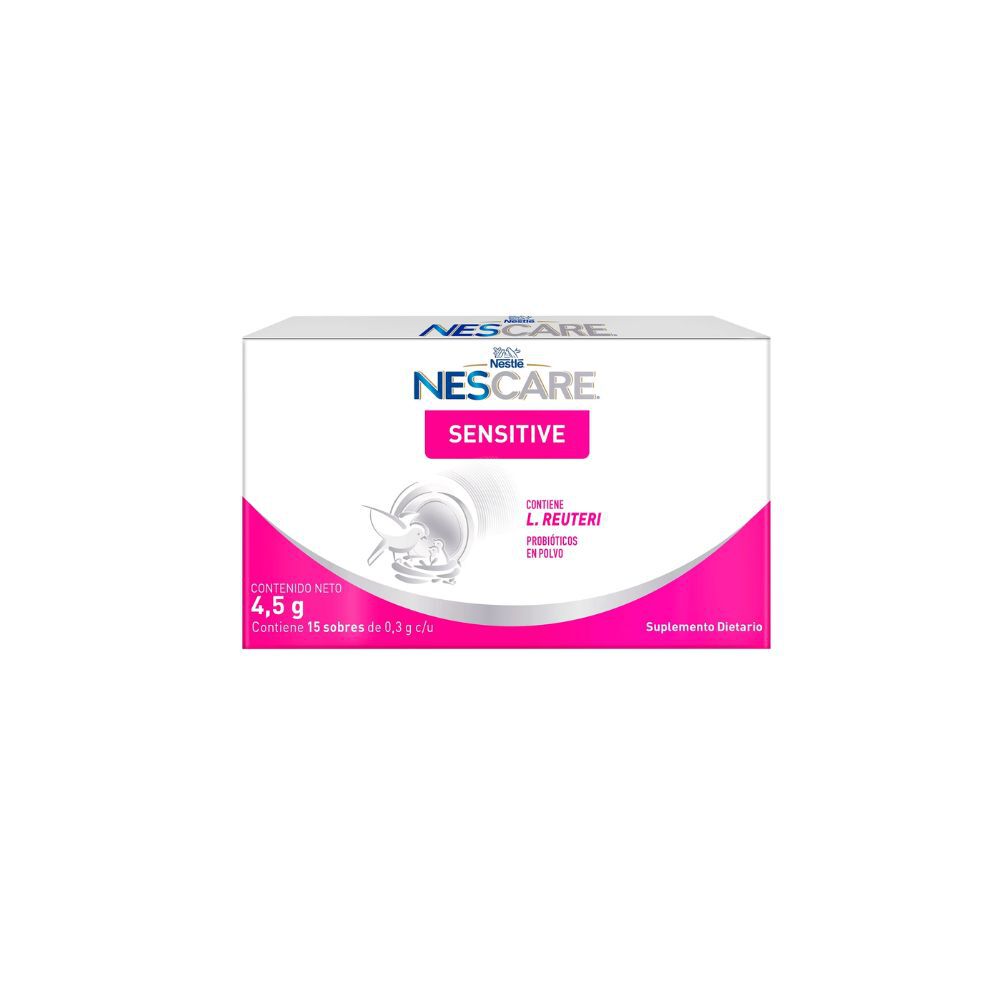 Nescare Sensitive Polvo Solución Oral Caja Por 15 Sobres Por 0.3Gr