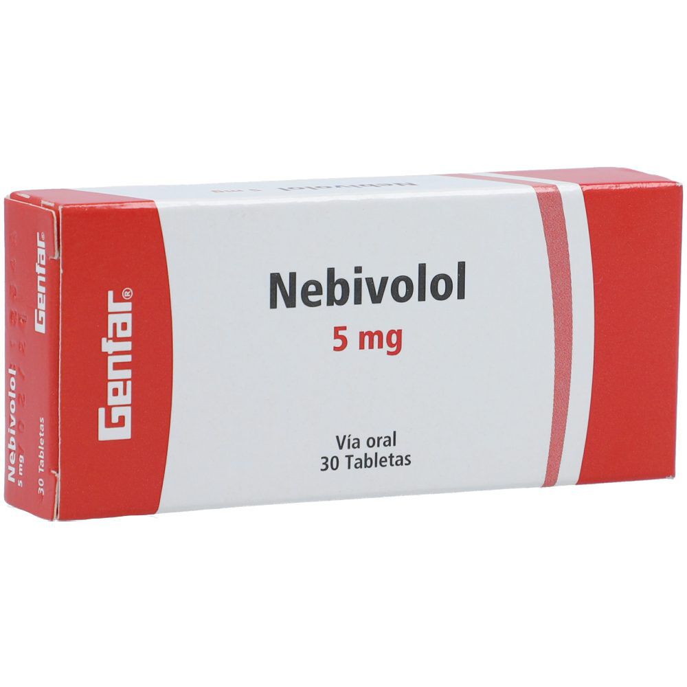Nebivolol Genfar 5Mg Caja X 30 Tabletas