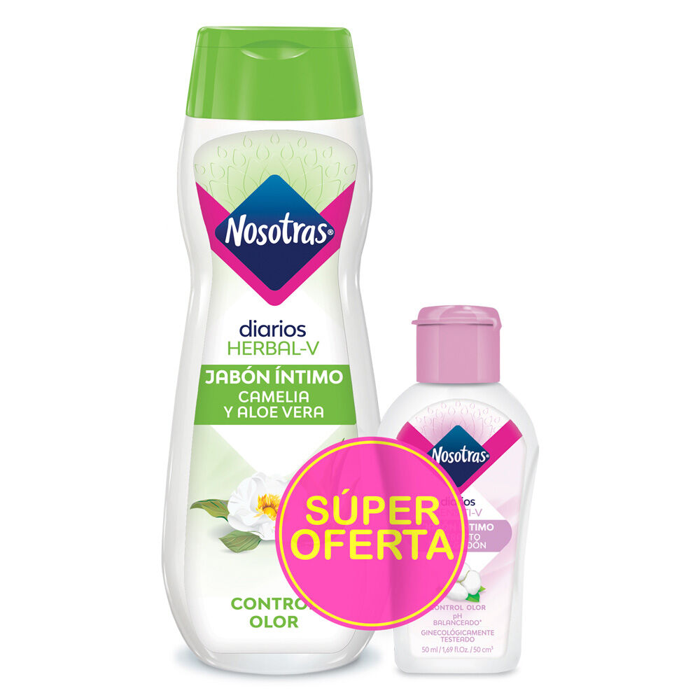 Oferta-Jabón-Intimo-Frasco-X-200-mL-Paquete-X-1-Gratis-Jabón-Intimo-X-50mL-Sensiti-V-imagen