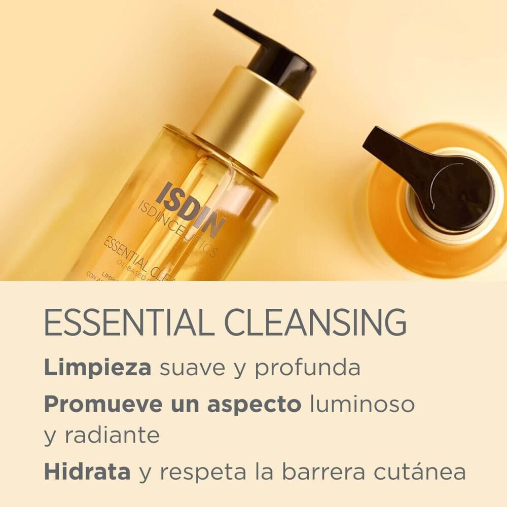 Aceite-Limpiador-Isdin-Essential-Cleansing-Frasco-X-200Ml-imagen-2