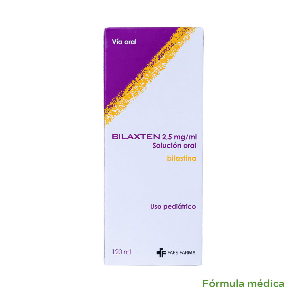 Bilaxten 2.5Mg/Ml(0.25%) Solucion Oral Frasco X 120Ml