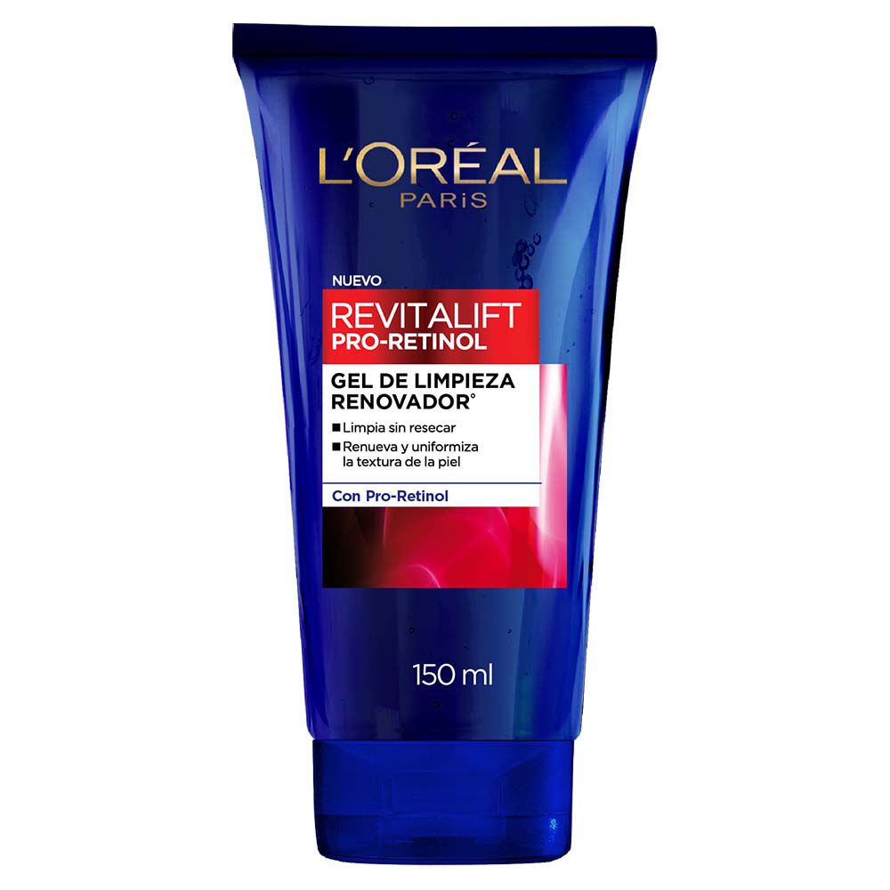 Gel-Limpiador-Loreal-Paris-Revitalift-Pro-Retinol-Renovador-Tubo-X-150Ml-imagen-1