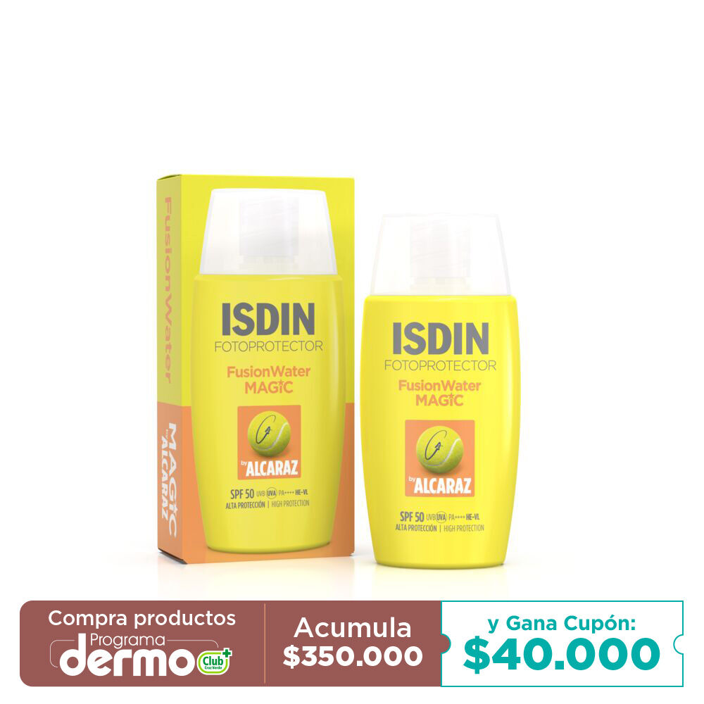 Isdin-Fotoprotector-Fusion-Water-Magic-By-Alcaraz-Spf50-Frasco-por-50Ml-imagen
