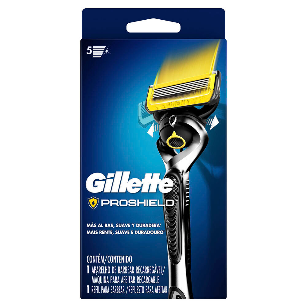 Maquina Afeitar Gillette Fusion 5 Proshield Sobre X 1
