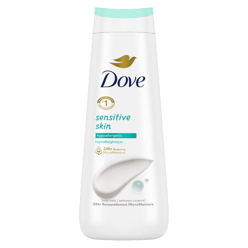 Jabon Liquido Corporal Dove Sensitive Skin Frasco Por 591Ml