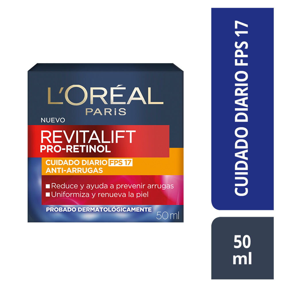 Crema-Dia-Loreal-Paris-Revitalift-Pro-Retinol-Fps-17-Anti-Arrugas-Pote-X-50Ml-imagen-3