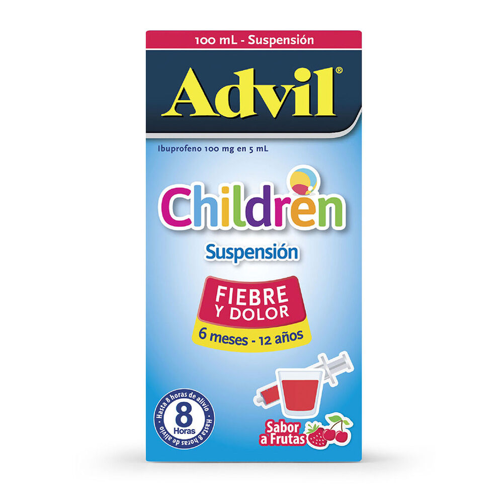 Advil Children 100Mg/5mL Suspensión Oral Frasco X 100 mL