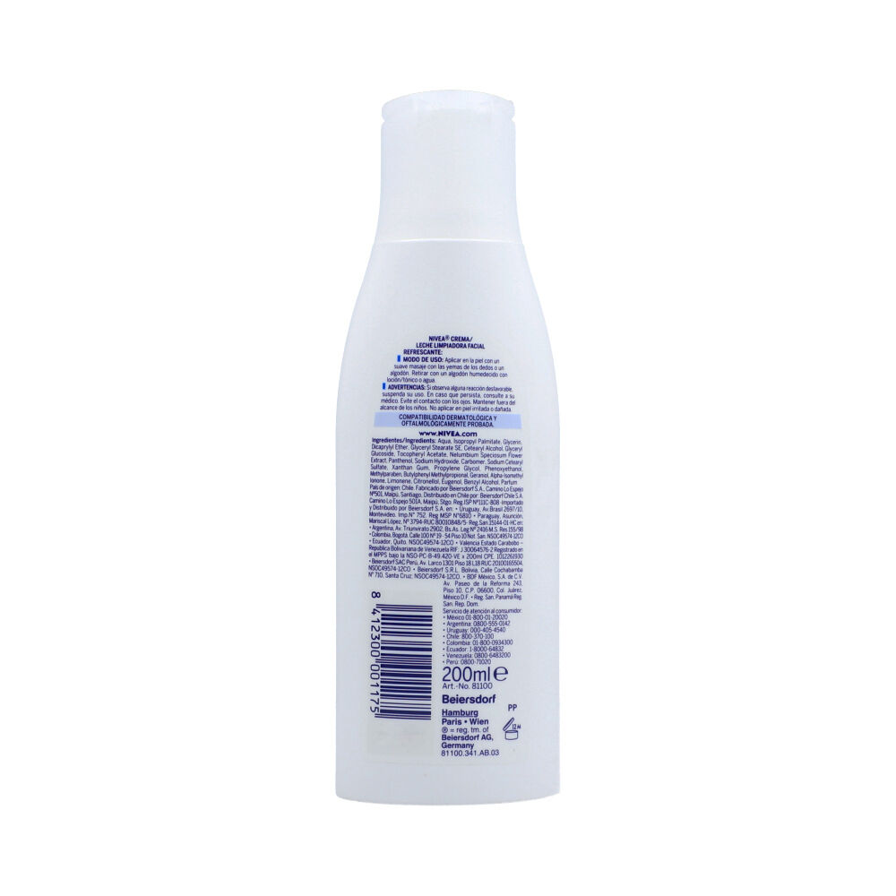 Leche-Limpiadora-Refrescante-Nivea-Frasco-X-200-Ml-imagen-2