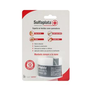 Sulfaplata-1%-Crema-Experto-en-Heridas-Como-Quemaduras-Pote-X-30Gr-imagen