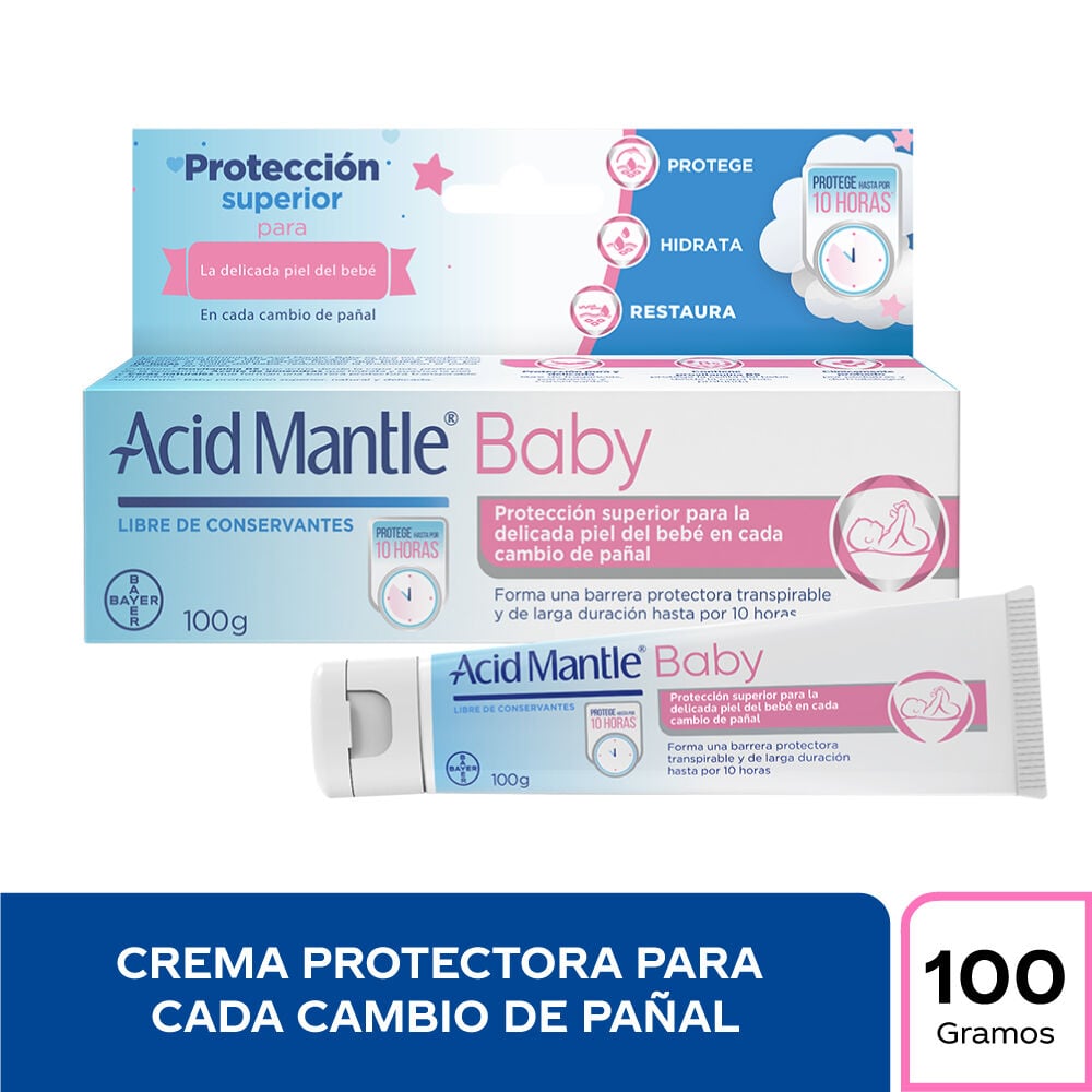 Acid-Mantle-Baby-Libre-Conservantes-Emulsión-Tópica-Tubo-X-100Gr-imagen-2