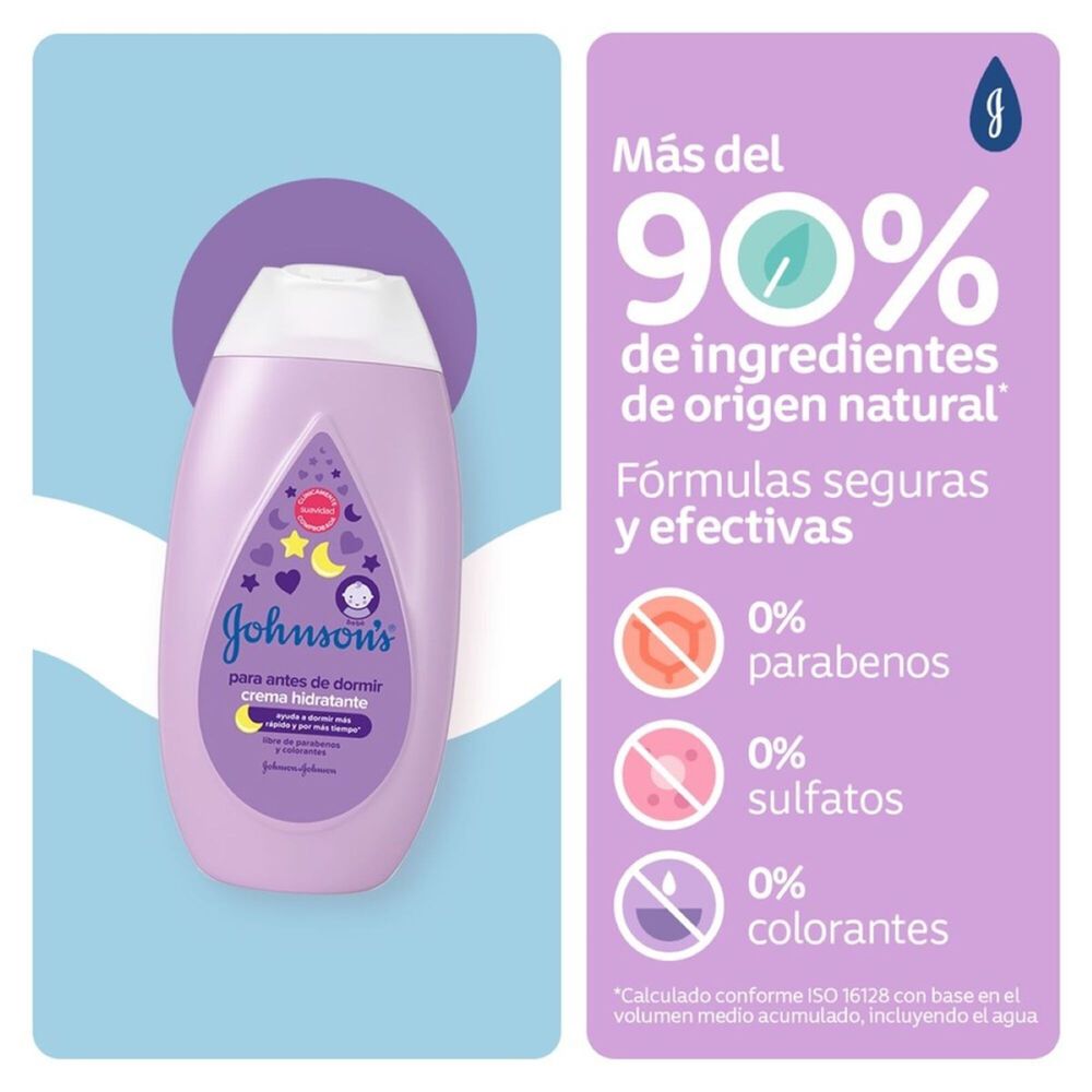 Crema-Liquida-Hidratante-Para-Antes-De-Dormir-Jhonson'S-Baby-Frasco-X-400-Ml-imagen-4