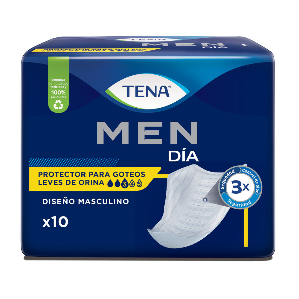 Protector Masculino Tena Men Dia X10