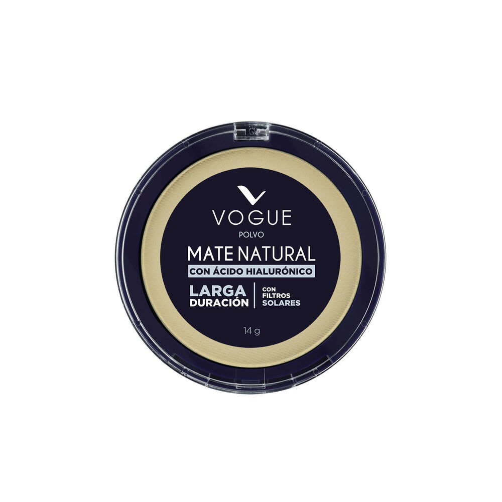 Polvo Compacto Natural Vogue Trigueño 14Gr