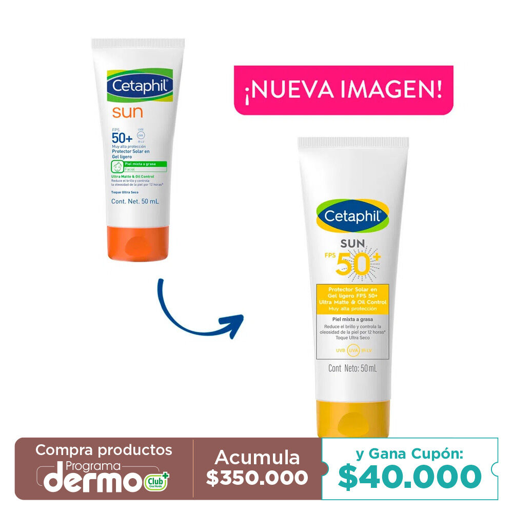 Cetaphil-Sun-Muy-Alta-Proteccion-Solar-En-Gel-Ligero-Sun-Fps-50-Ultra-Matte-&-Oil-Control-Frasco-X-50Ml-imagen-2