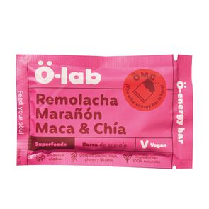 Barrara-De-Proteina-O-Lab-Remolacha-Maranon-Barra-X-52Gr-Maca-Y-Chia-imagen