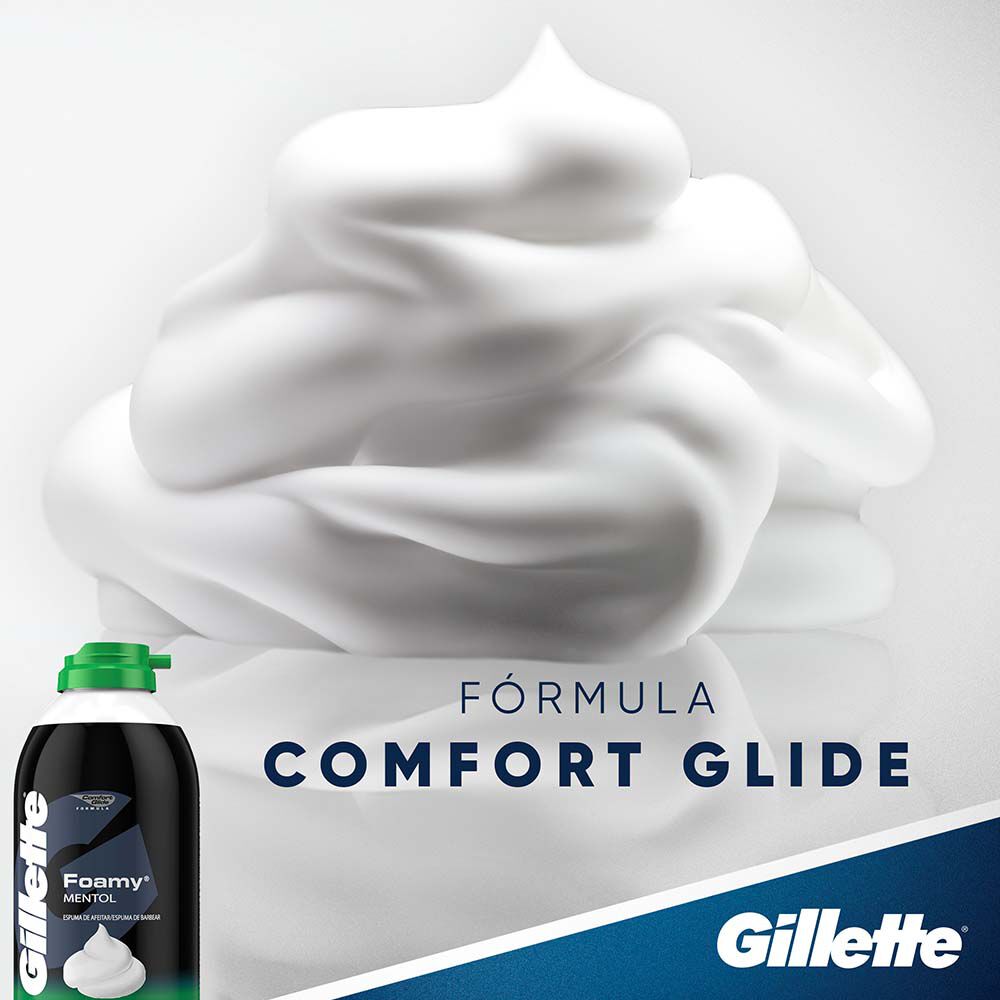 Espuma-De-Afeitar-Menthol-Gillette-Frasco-X-175Gr-imagen-3