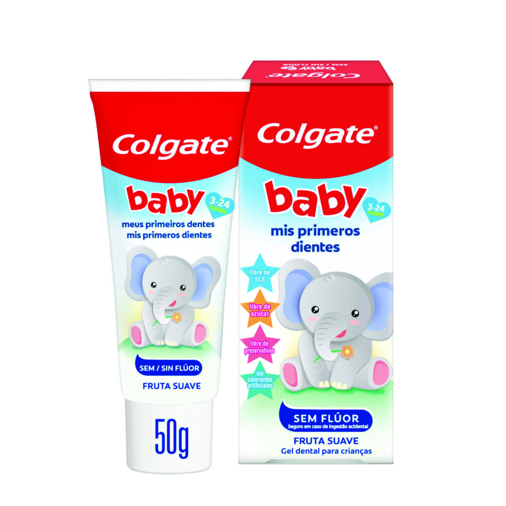 Crema Dental My First Colgate Tubo X 50 Gr Fruta + Suave