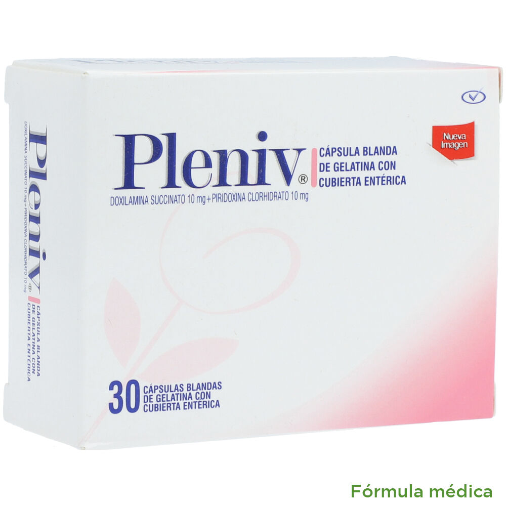 Pleniv Cápsula Blanda De Gelatina Con Cubierta Entérica Caja X 30
