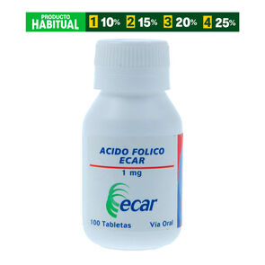 Acido-Folico-Tabletas-1Mg-Frasco-X-100-imagen
