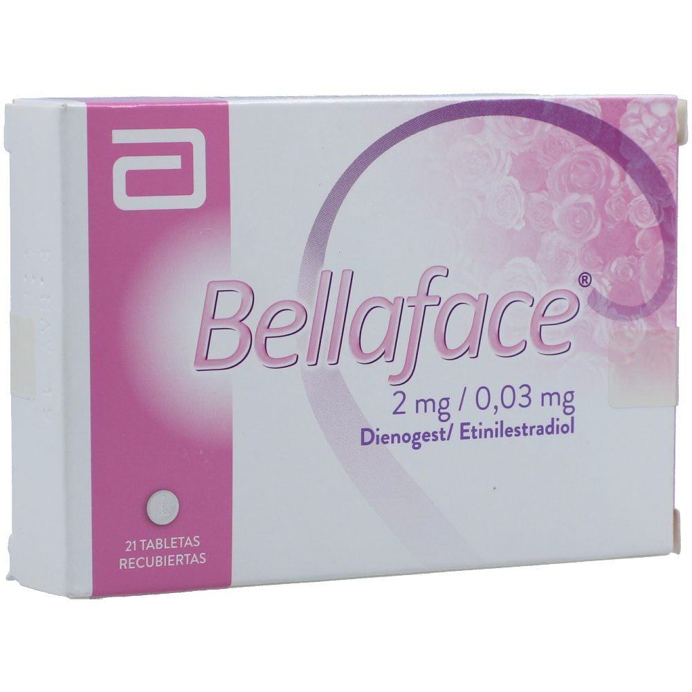 Bellaface (2+0.03)Mg Tabletas Recubiertas Caja X 21