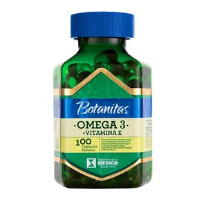 Omega-3-+-Vitamina-E-Botanitas-Cápsulas-Blandas-Frasco-X-100-imagen