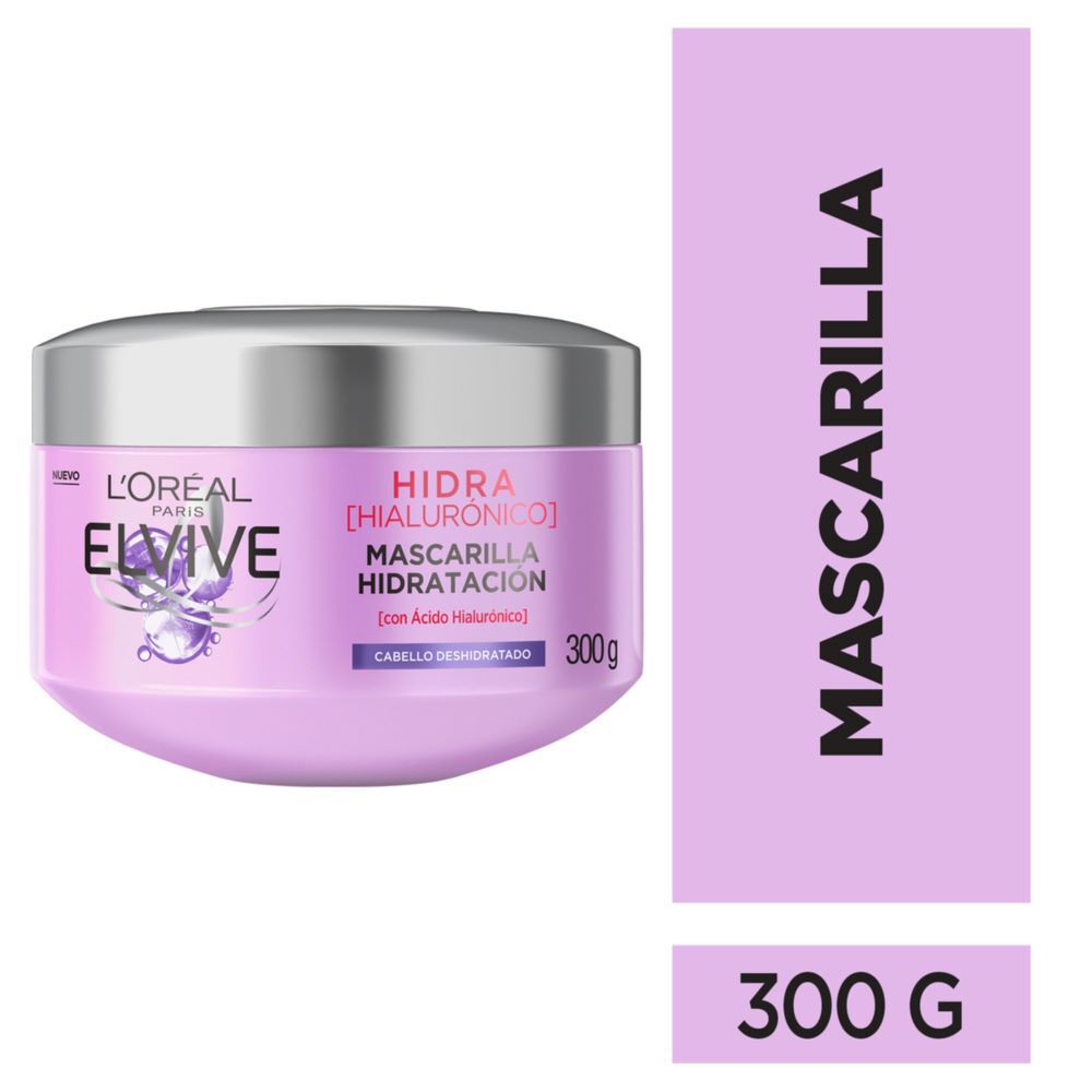 Mascarilla-Hidratacion-Elvive-Loreal-Hidra-Hiluronico-Pote-X-300Gr-imagen