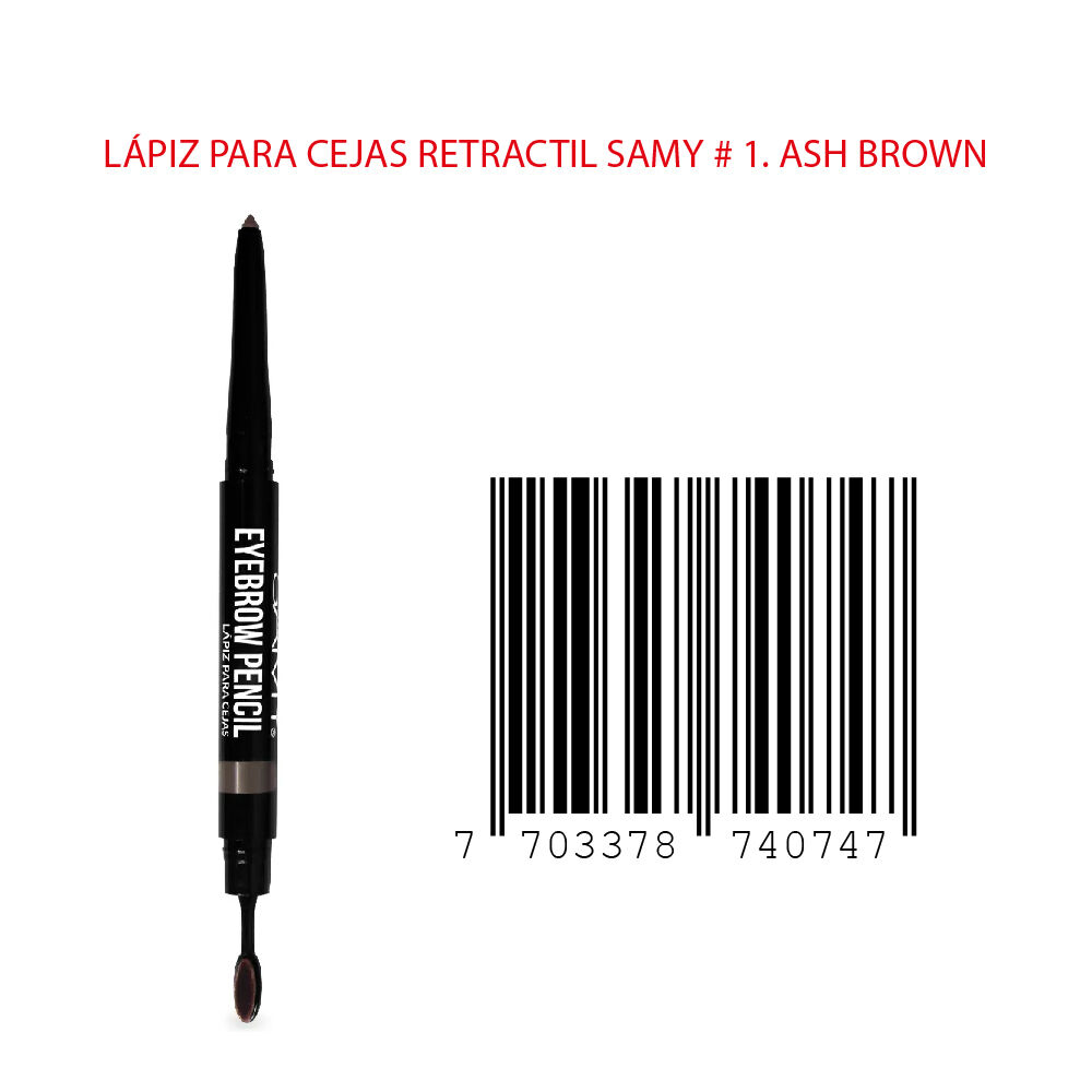 Lapiz-Para-Cejas-Retractil-Samy-N01-Kajal-Und-X-0.25Gr-Ash-Brown-imagen-2