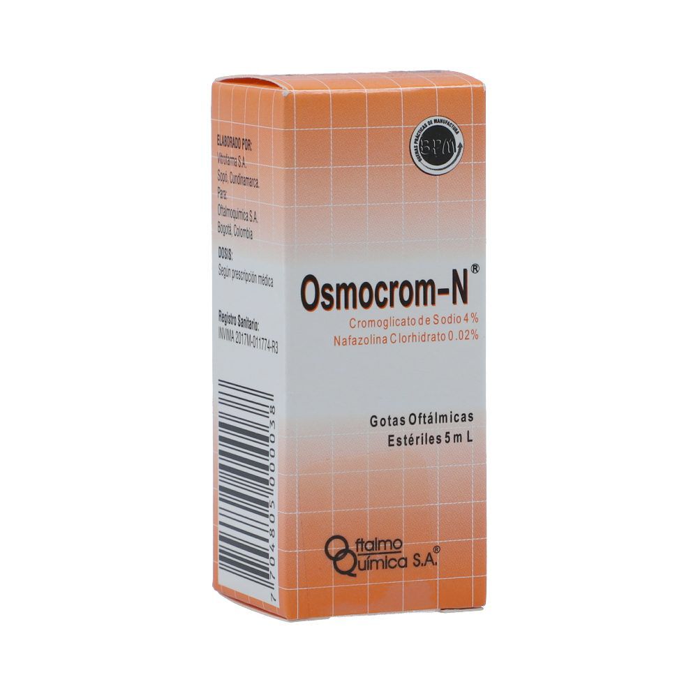 Osmocron N Solución Oftalmica Frasco X 5Ml
