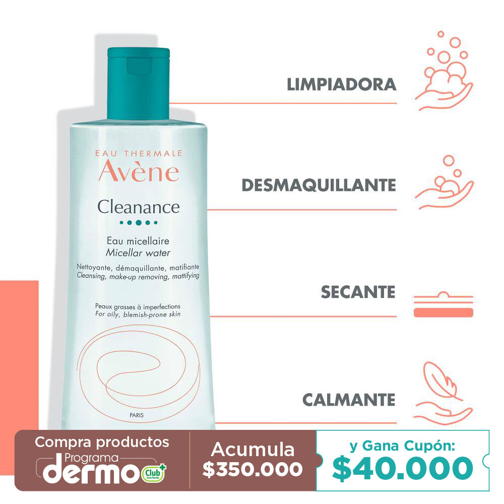 Loción-Micelar-Avene-Cleanance-Frasco-X-400Ml-imagen-2