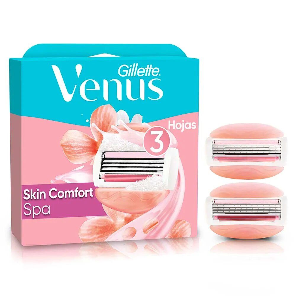 Repuestos Gillette Venus Skin Comfort Spa Caja 2 Unidades