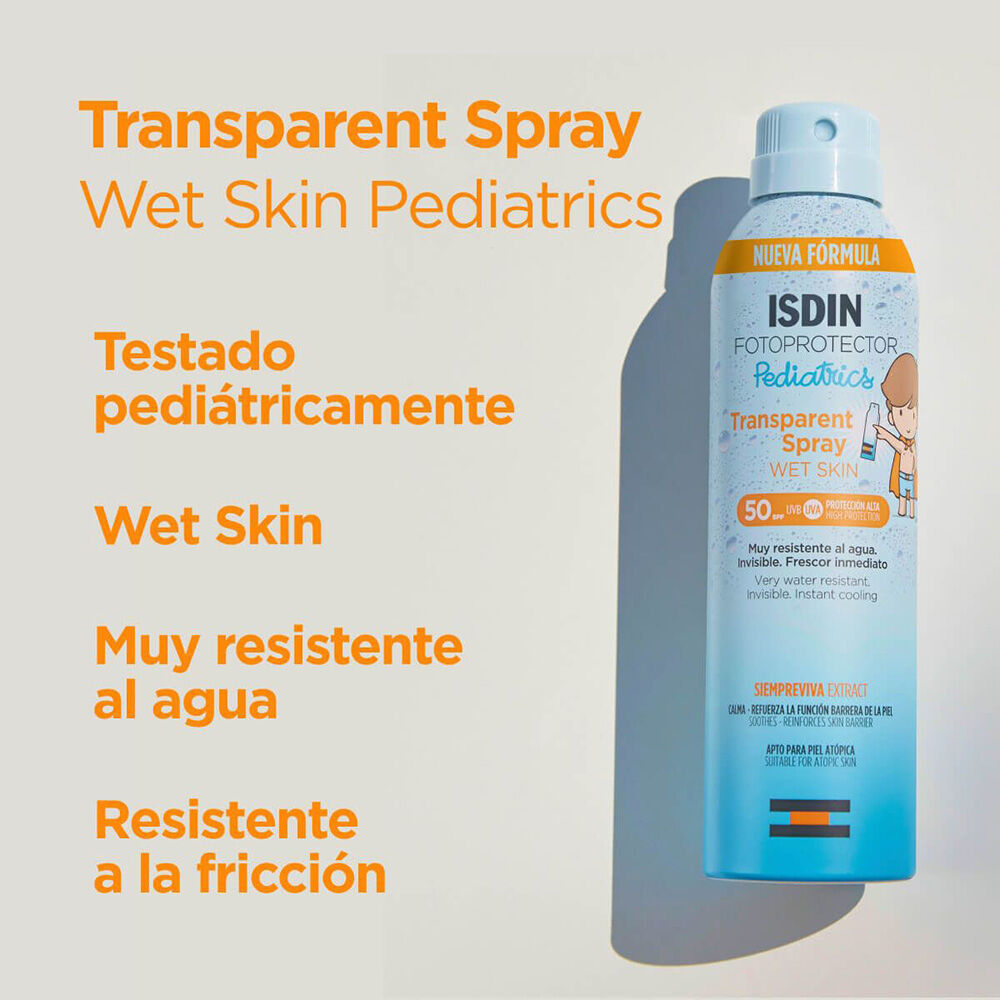 Fotoprotector-Pediatrics-SPF-50+-Transparent-Spray-Wet-Skin-Frasco-X-200mL---imagen-2